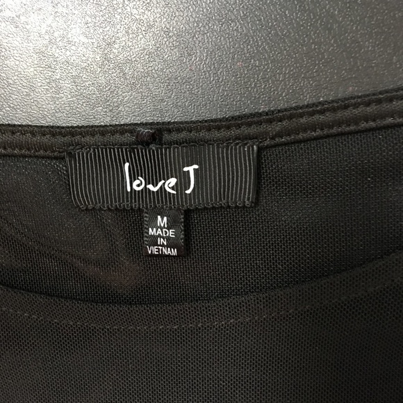 love J Ladies/Juniors blue & black dress, size M - Picture 5 of 8